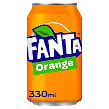 Fanta Orange Blikje