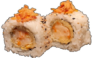 Crunchy roll (8 stuks)