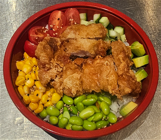 Poke bowl Crispy Chicken