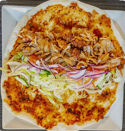 Turkse pizza Döner