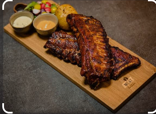 Spareribs kalf hot groot