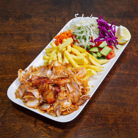 Schotel döner met kaas