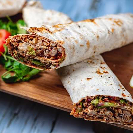 Wrap/Durum kipstukjes