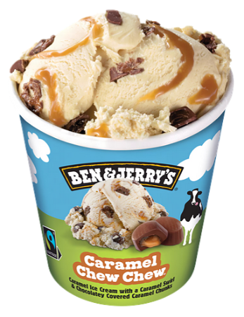 Ben & Jerry's Caramel Chew Chew (465ml)