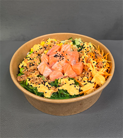 Pokebowl zalm