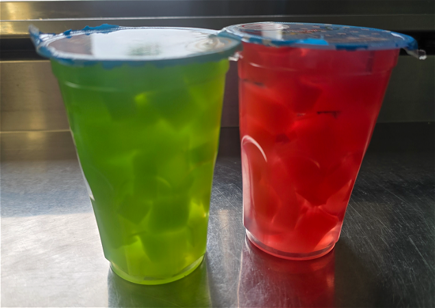 Nata de coco aardbei