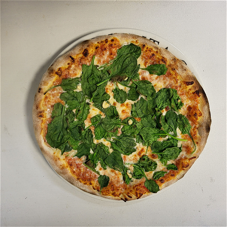 Pizza spinazie