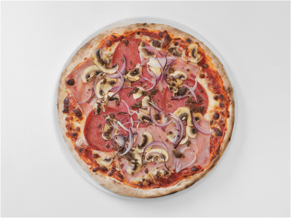 Pizza Onestà specialità vlees