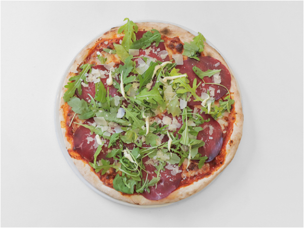Pizza bresaola e rucola