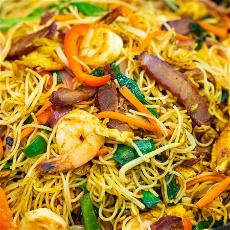 SINGAPORE FRIED NOODLES 🌶️