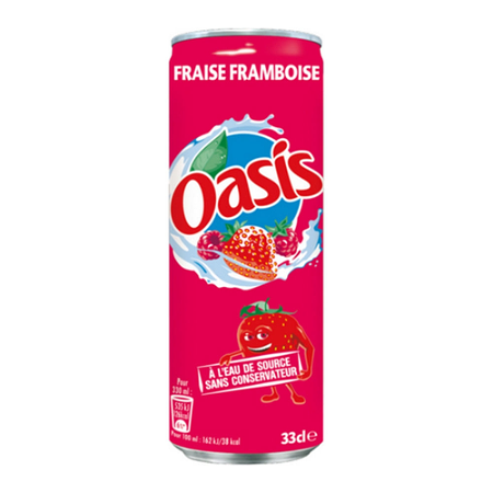 OASIS STRAWBERRY & RASPBERRY