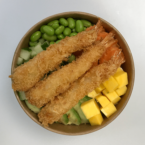 Ebi tempura pokébowl