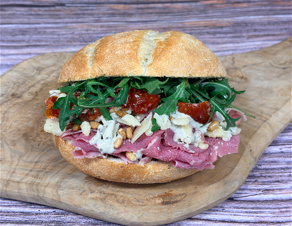 Broodje Pastrami de Luxe