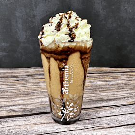 Frozen cappuccino dark chocolate