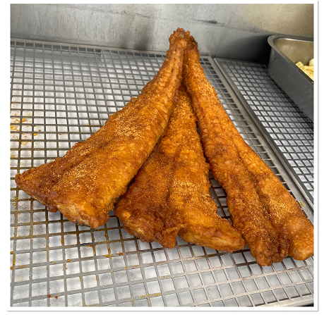 3 gebakken lekkerbekken