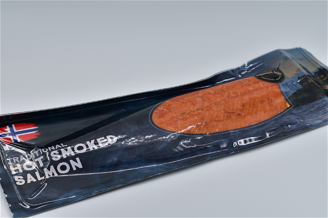 Warm gerookte zijde zalm