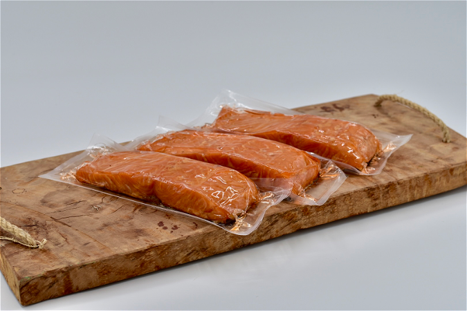 Warmgerookte zalm