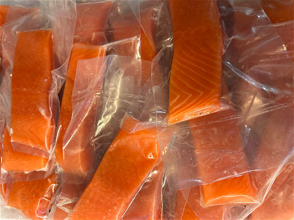 Zalm porties