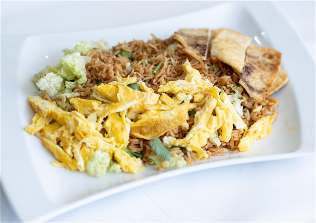 Nasi Vega (Tofu/Tempe)