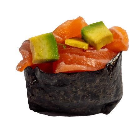 zalm tartar gunkan