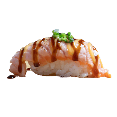 Geflambeerde Zalm Nigiri 