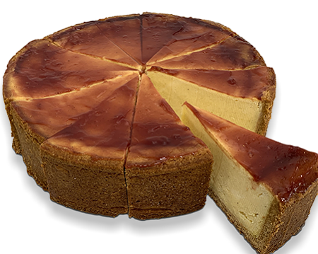 New York cheesecake frambozen