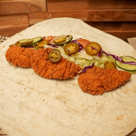 Dürüm chicken strips