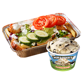 Kapsalon XL met Ben & Jerry's