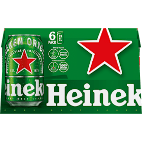 Heineken Premium Pilsener Bier 6x330ml