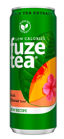 Fuze Tea Black Tea Peach Hibiscus
