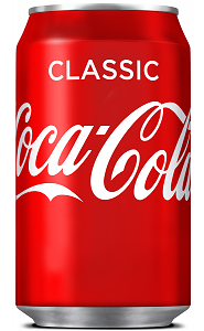 Blikje Coca Cola