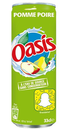 Oasis appel/peer 330ml