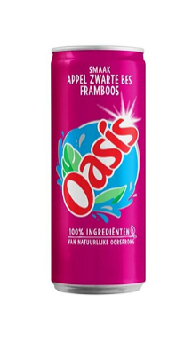 Oasis - appel zwarte bessen  framboos
