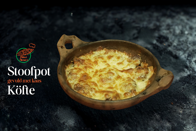 Stoofpot kofte met kaas 