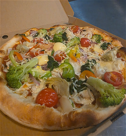 Pizza vegetariana speciaal