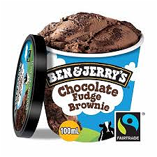 Ben & Jerry's Chocolate Fudge Brownie 100ml