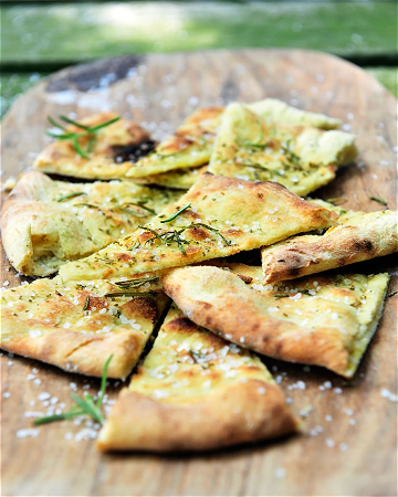 Focaccia con burro