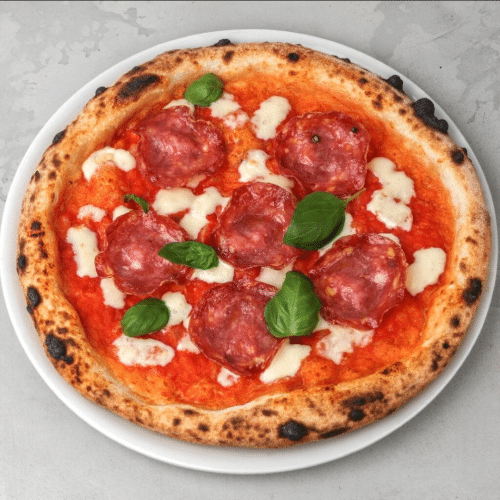 Pizza salame di Napoli