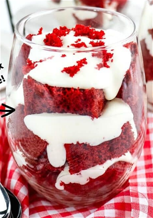 Red velvet jar ( homemade)