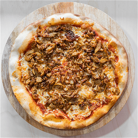 Pizza chicken kebab 32cm