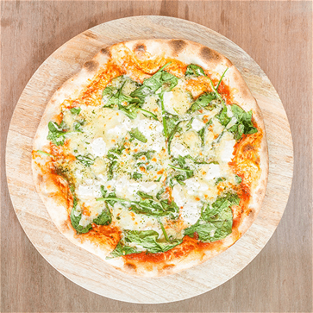 Pizza spinazie 32cm