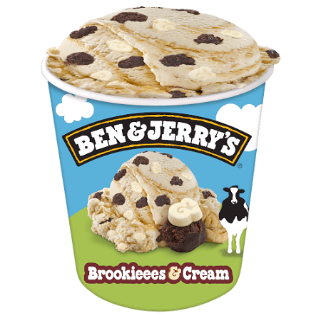 Ben & Jerry's Brookieees & Cream 465ml