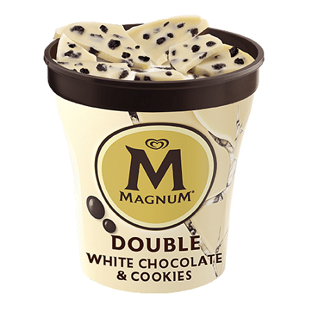 Magnum Double White Chocolate & Cookies 440ml