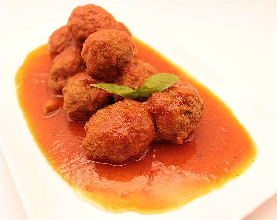 Gehaktballen in tomatensaus (450gr)