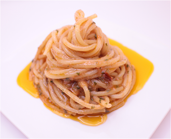 Spaghetti olio, aglio en peperoncino (150gr)