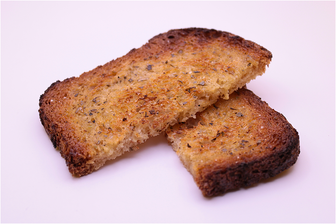 Geroosterd huisgemaakte brood