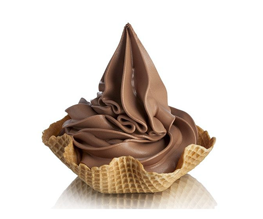Chocolate softijs