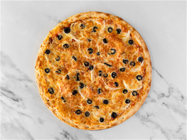 Pizza uien-olijven
