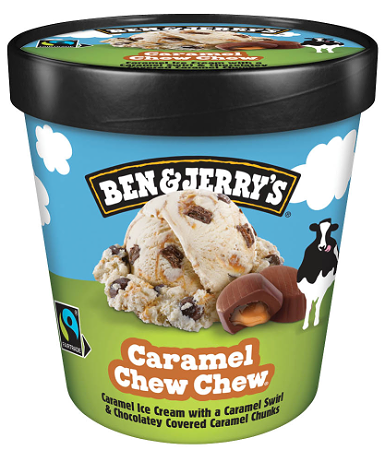 Ben & Jerry’s Caramel chew chew 465ML