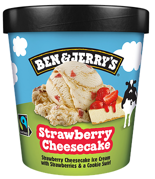 Ben & Jerry’s strawberry cheesecake 465ML
